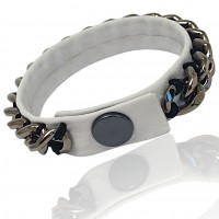 Bransoleta Chain Reacion - Arctic White
